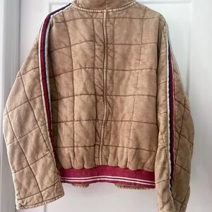 Free People Sports Rib Quilted Dolman Jacket – Oversized L